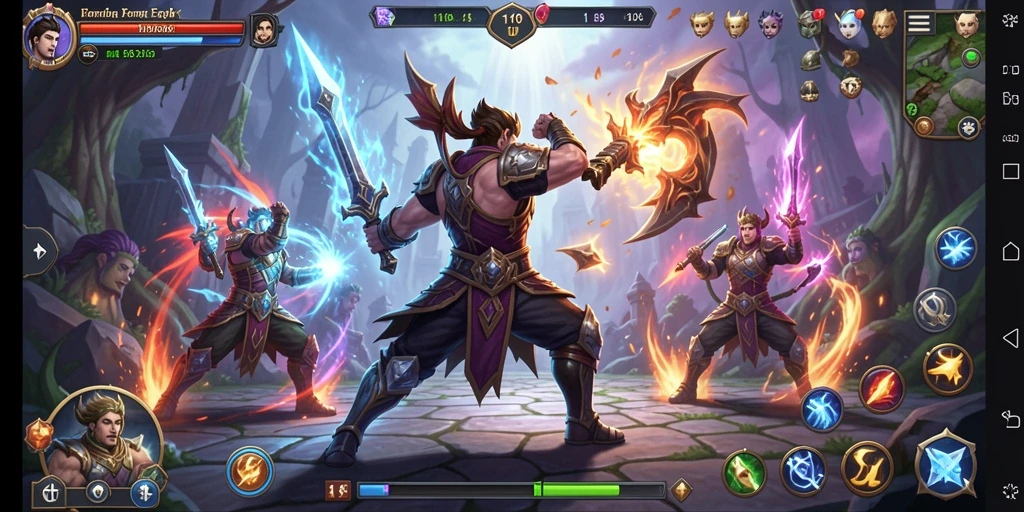 Gameplay epik dalam dunia RPG yang menakjubkan.
