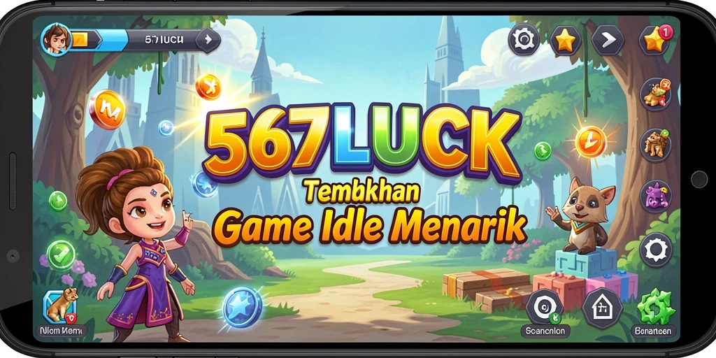 Tampilan gameplay menarik dari 567LUCK yang penuh keberuntungan.