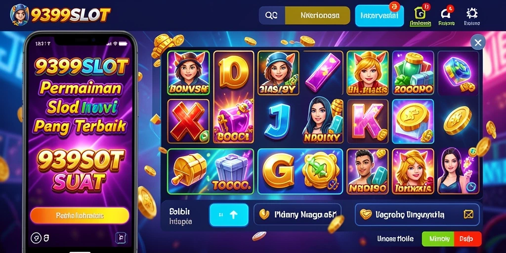 Tampilan gameplay 9399SLOT yang menarik dan interaktif.