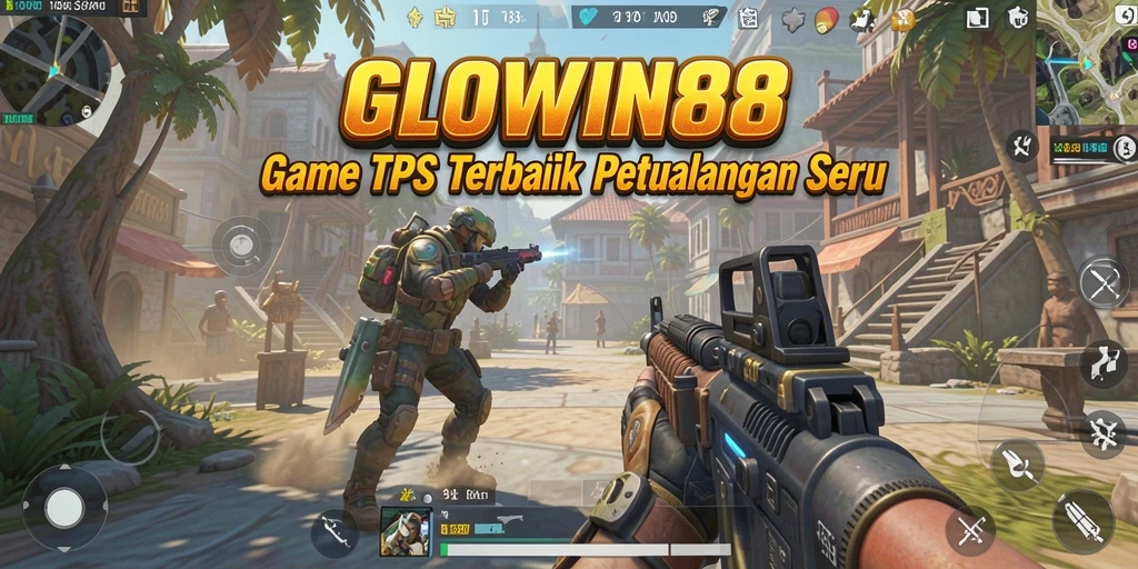 Tampilan gameplay seru dalam GLOWIN88 dengan pertempuran yang intense.