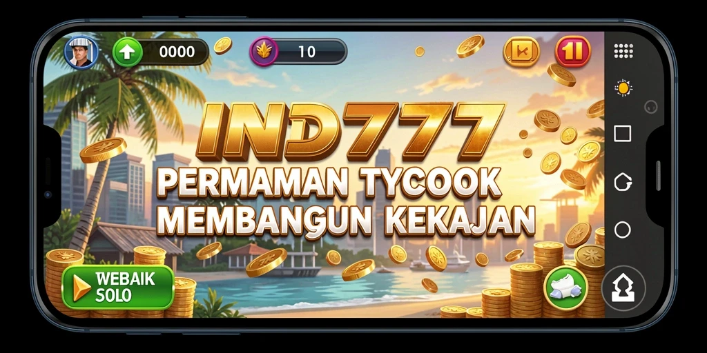 Tampilan gameplay Tycoon yang menarik dan mendetail.
