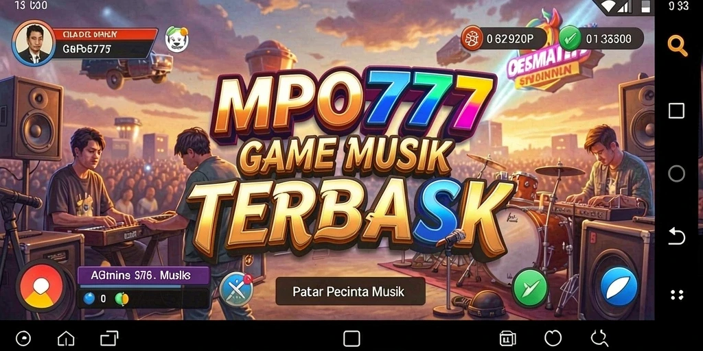 Gameplay seru dengan berbagai tantangan musik di MPO777.